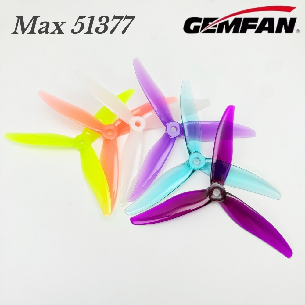 Fpv Drone Motor - 2 çift Gemfan Hurricane 51377 MAX