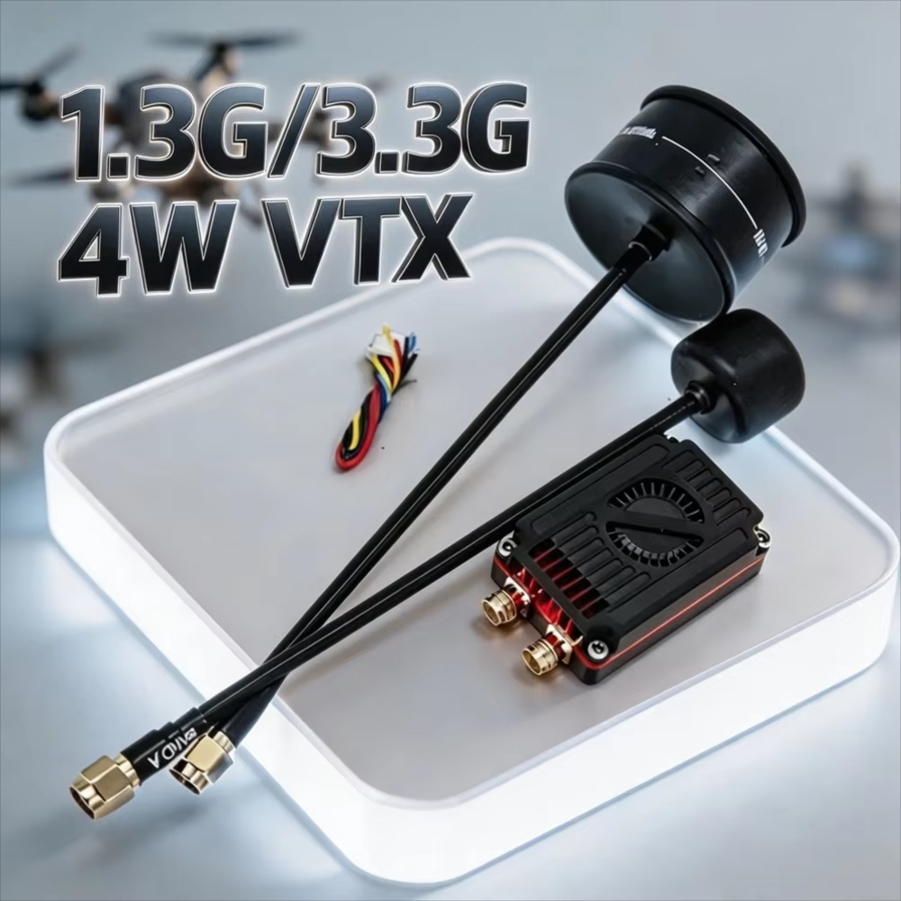 Fpv Drone Antenna - Rushfpv Rush 1.3G/3.3G 4W 7-30V Çift