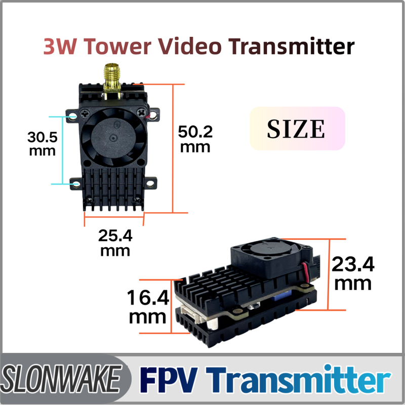 SLONWAKE 5.8G 3000mW Simülasyo - Fpv Drone Frame incelemesi ve fiyatı
